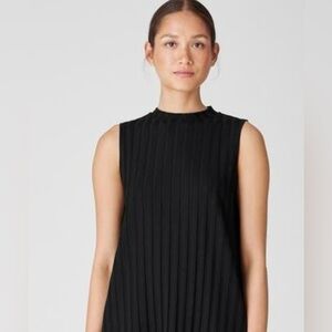 Vince mock neck sleeveless top